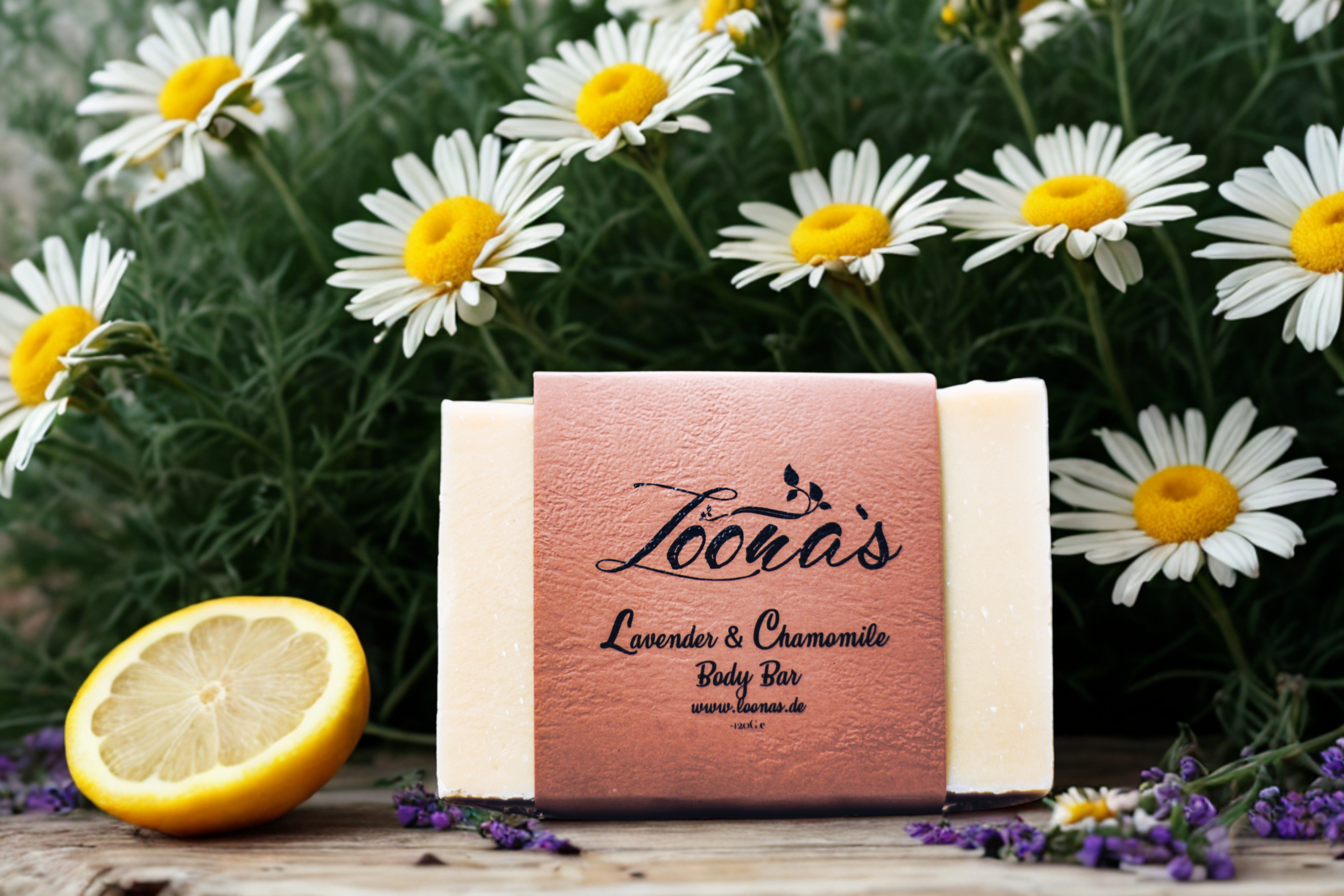 Lavendel & Kamille Körperseife (Für sensible Haut)