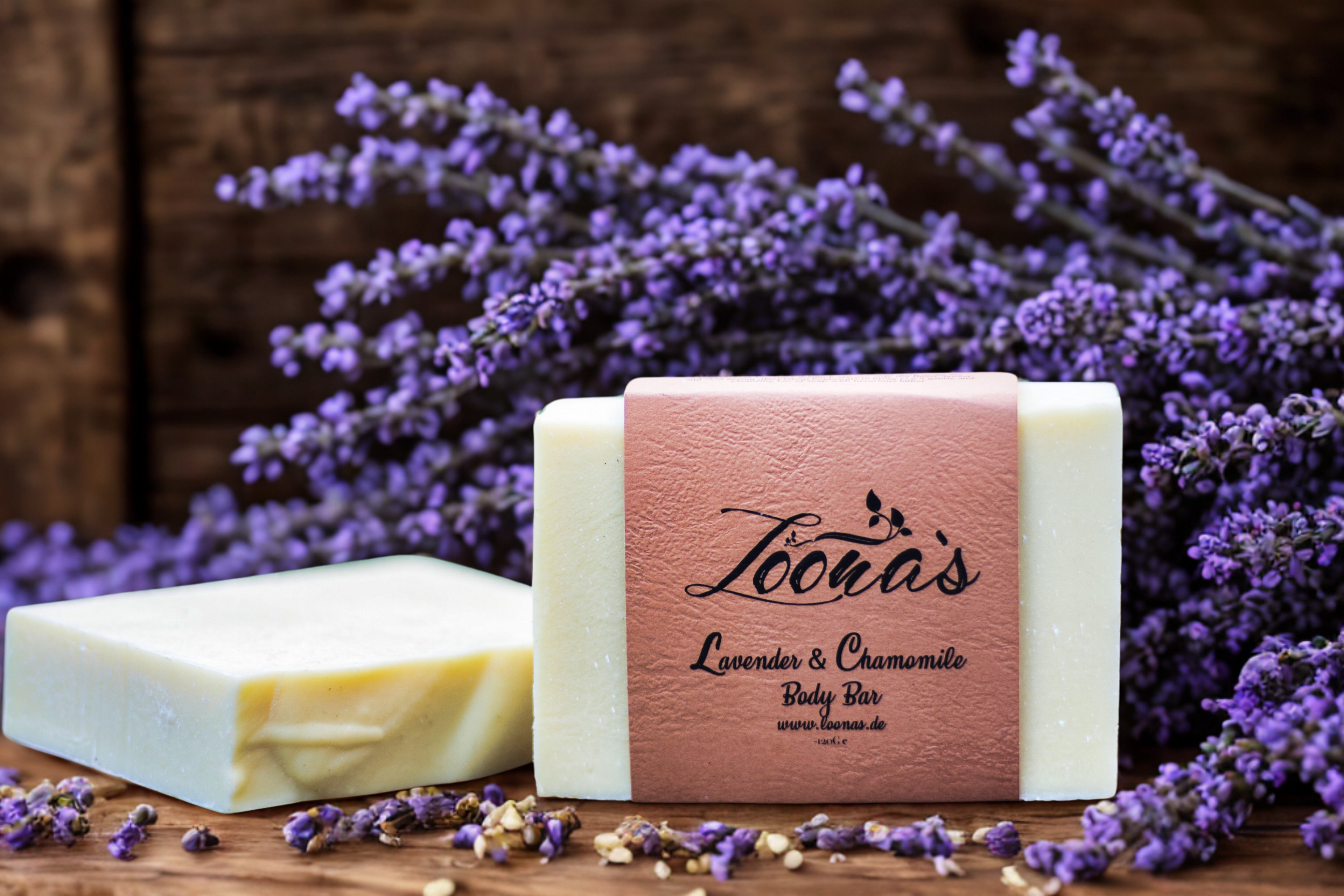 Lavendel & Kamille Körperseife (Für sensible Haut)