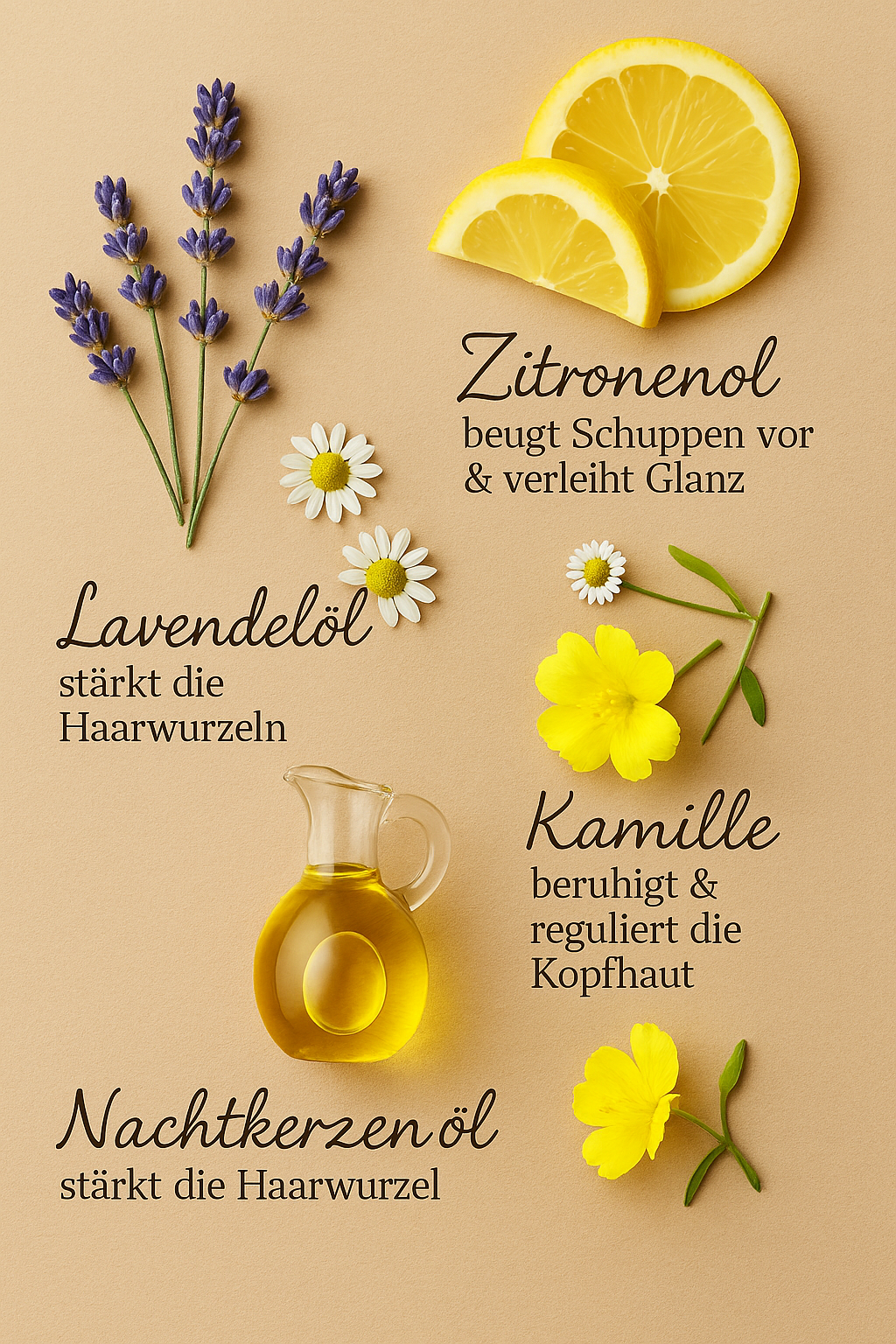 6% Lavendel & Kamille Haarseife (Regeneration & Tiefenpflege)