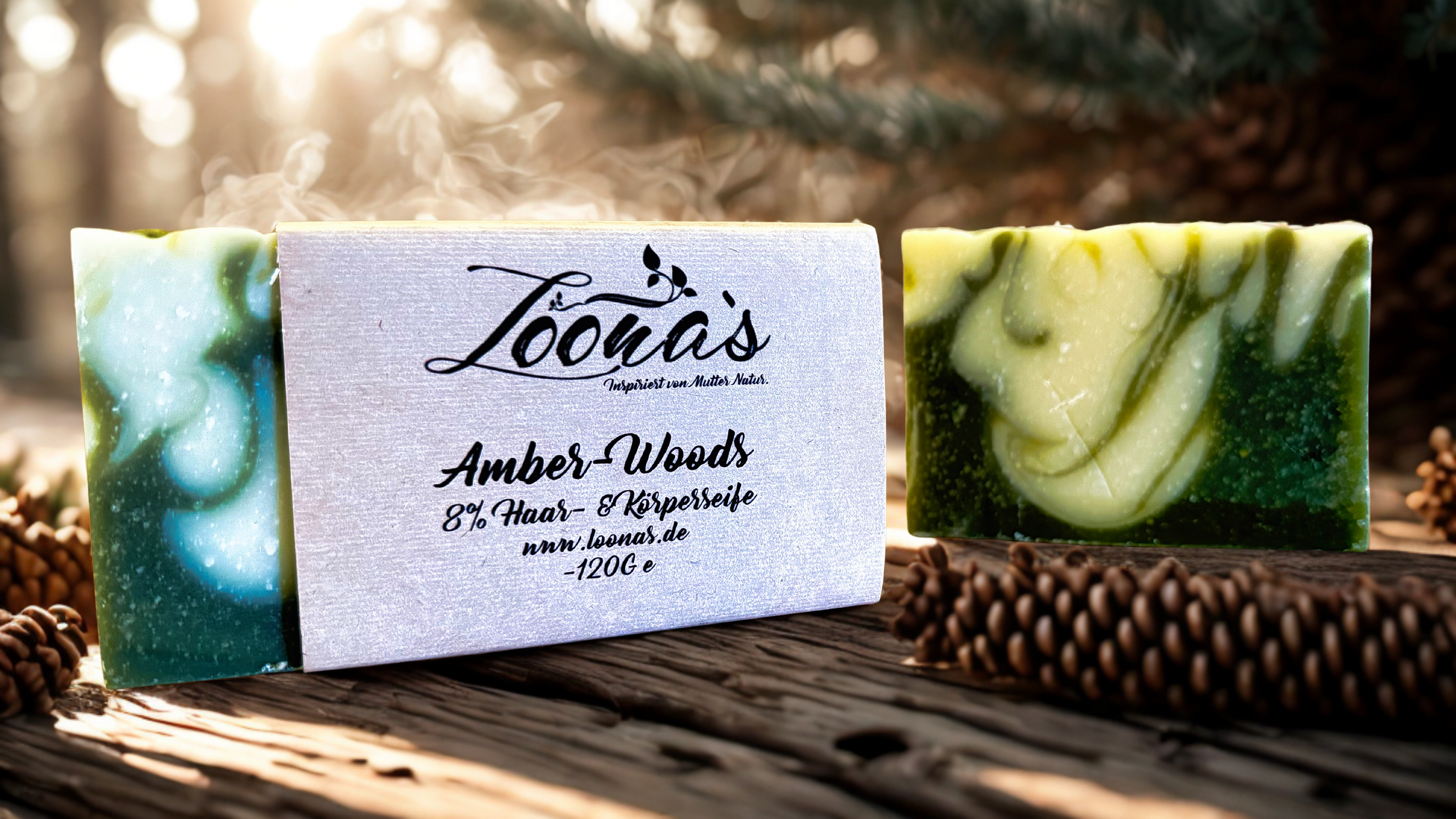 Naturseife mit Tanne für Detox