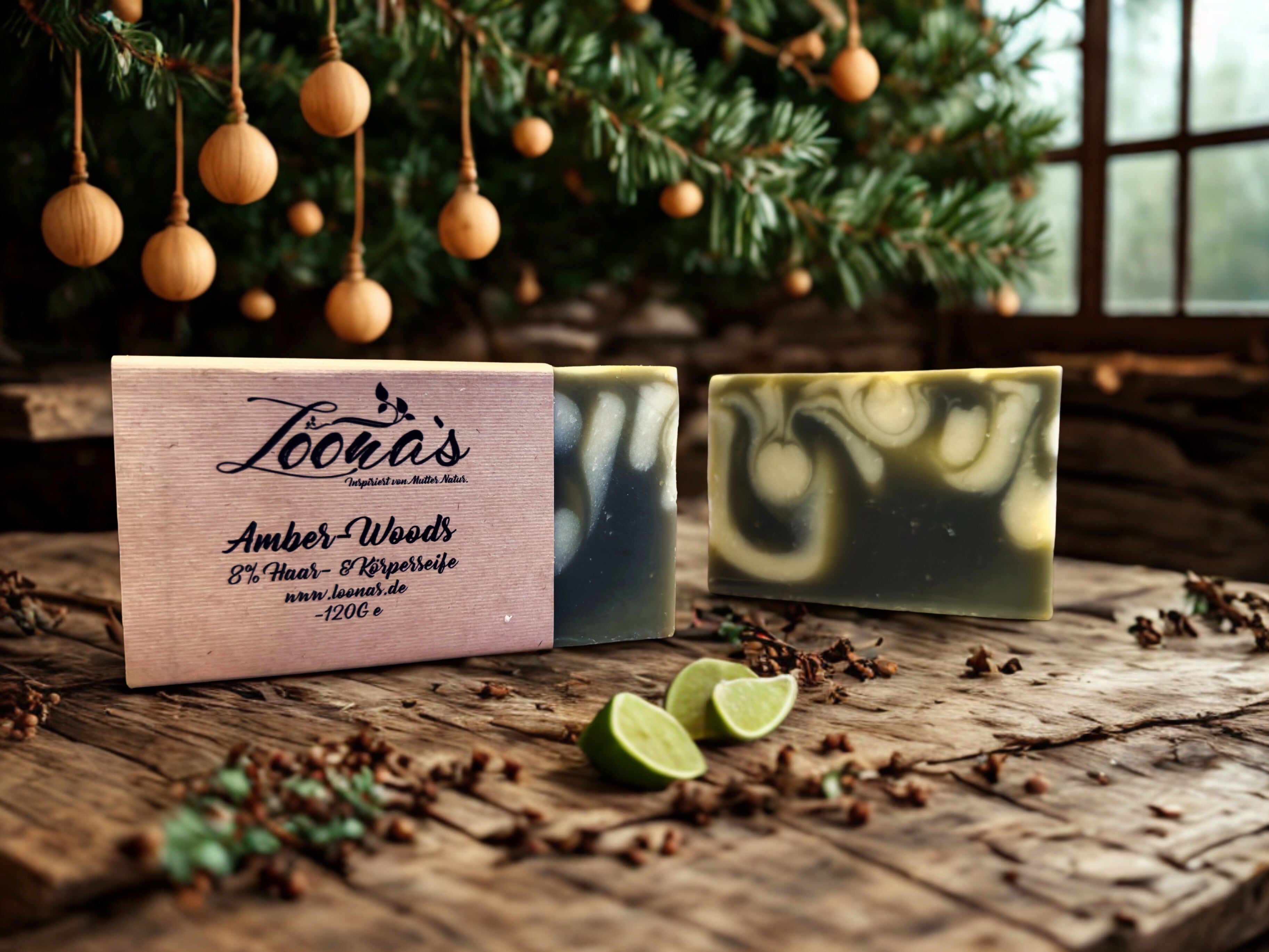 Haarseife mit Tanne und Bergamotte