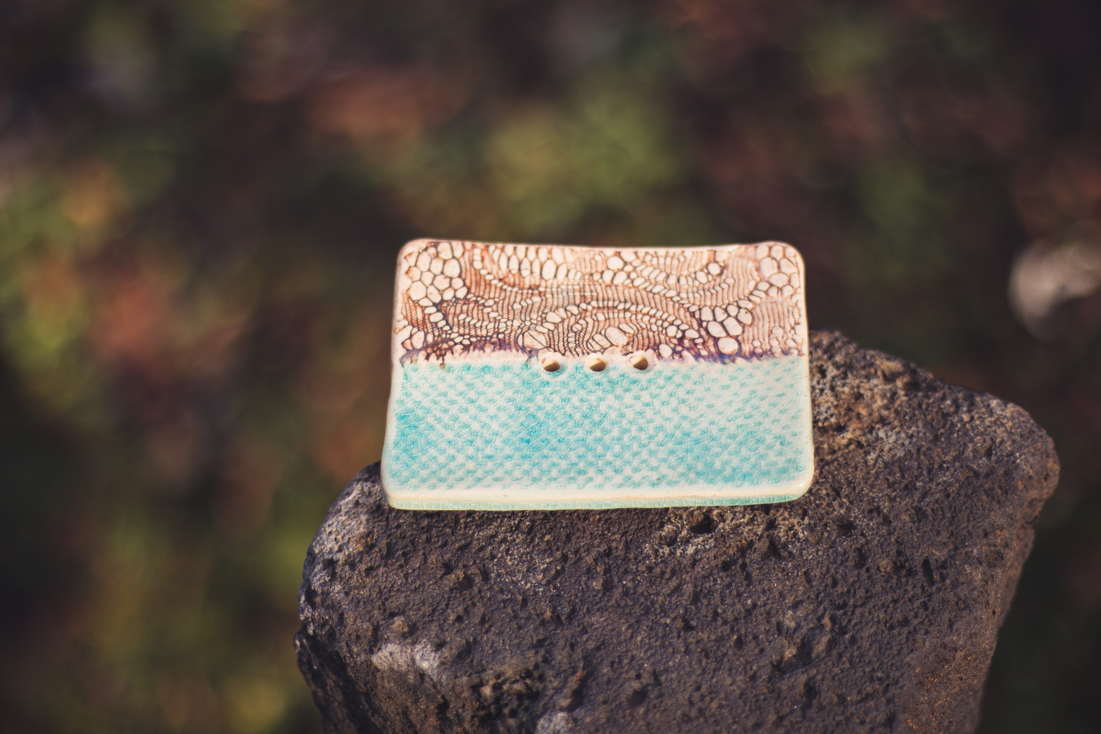 Seifenschale aus Naturton