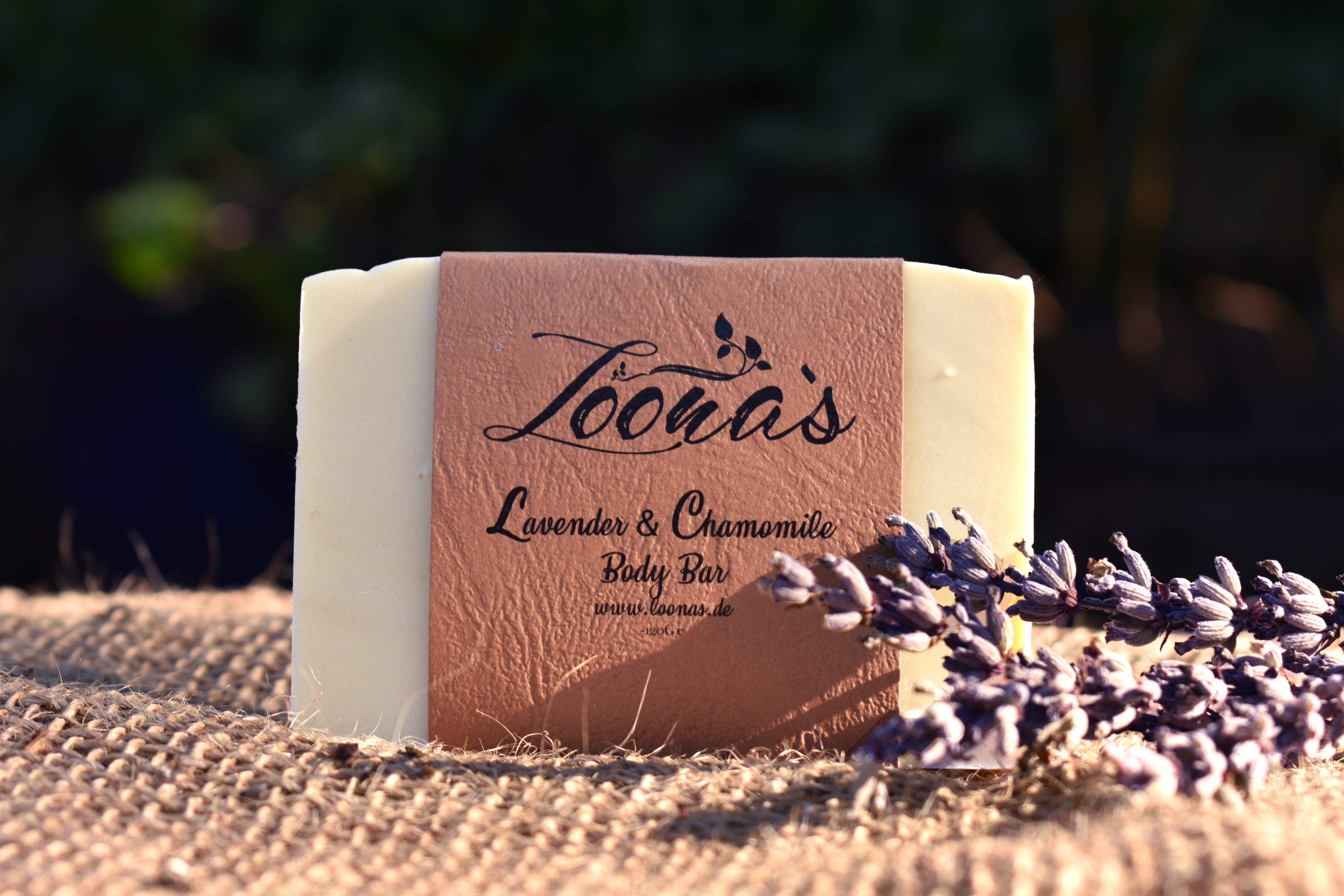 Lavendel und Kamilleseife