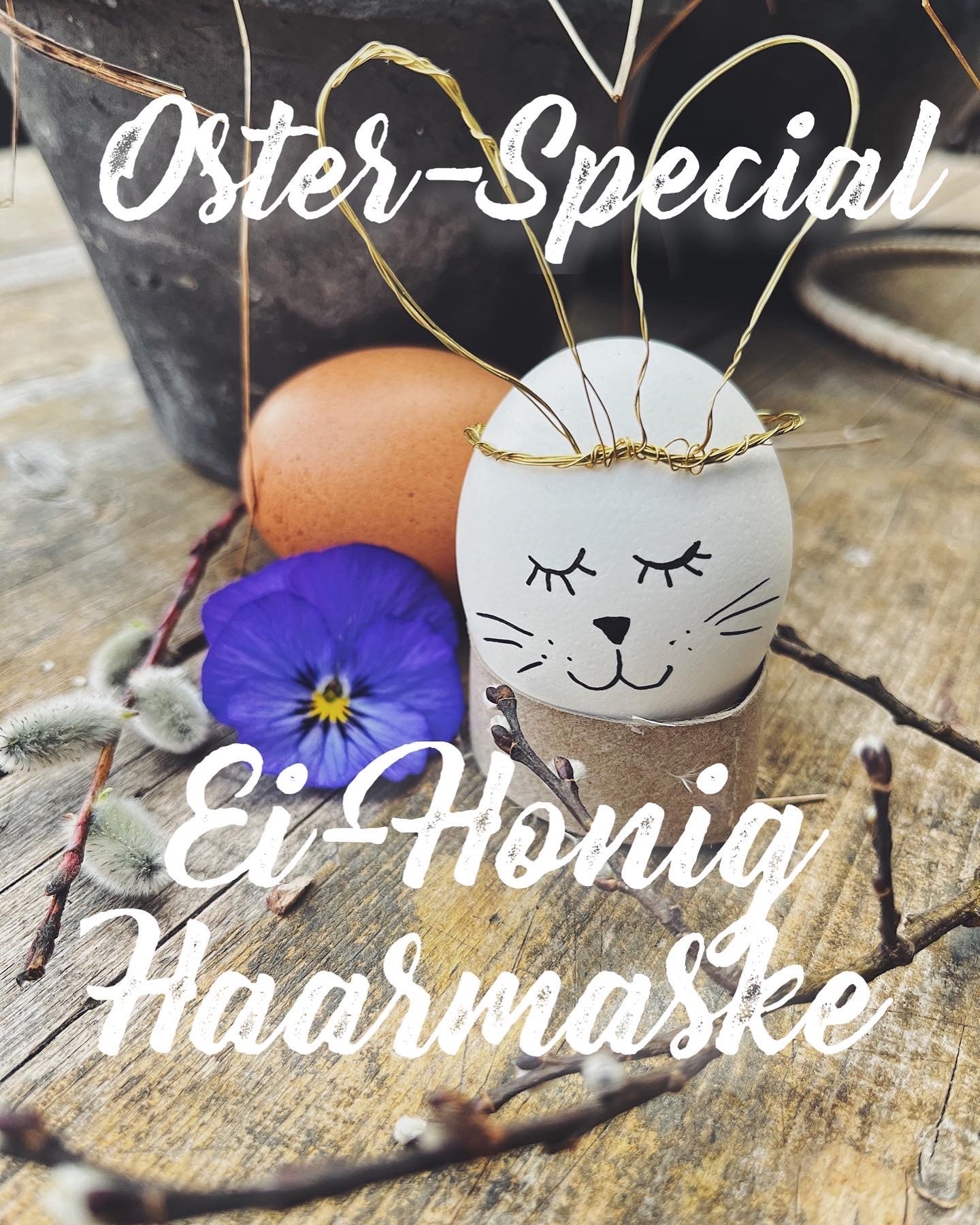 Hast du Eier & Honig zu Hause?