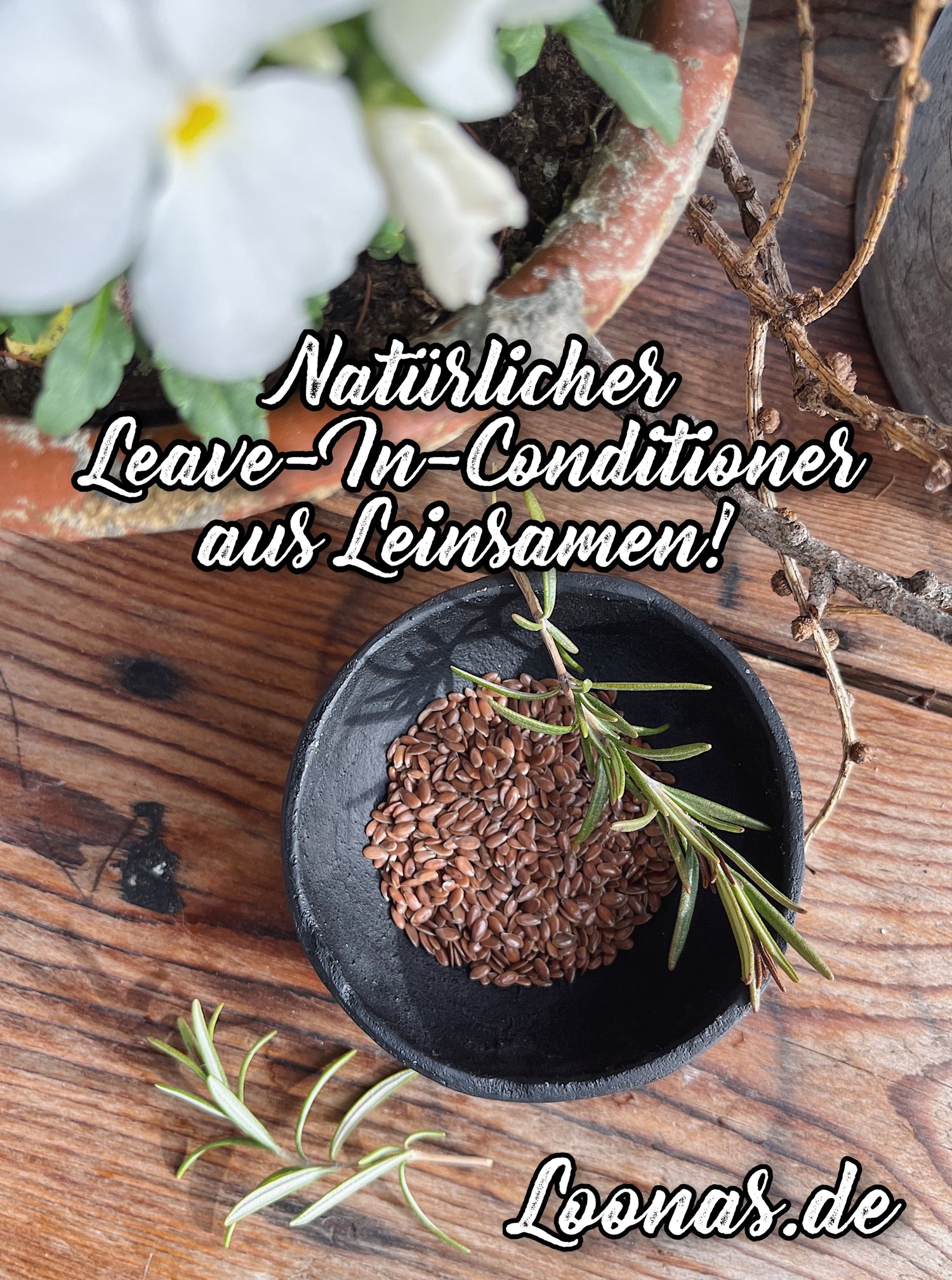 Wie wäre es mit einem natürlichen Leave-in-Conditioner?