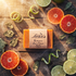 LOONAS Rote Mandarine Körperseife mit Patchouli und Limette