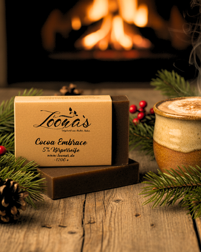 Duftende Körperseife mit Kakao