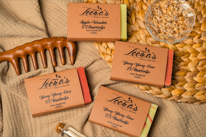 CURL AWAKENING Haarseifen Set – Locken reaktivieren &amp; Anti-Frizz, natürliche Haarseife ohne Silikone