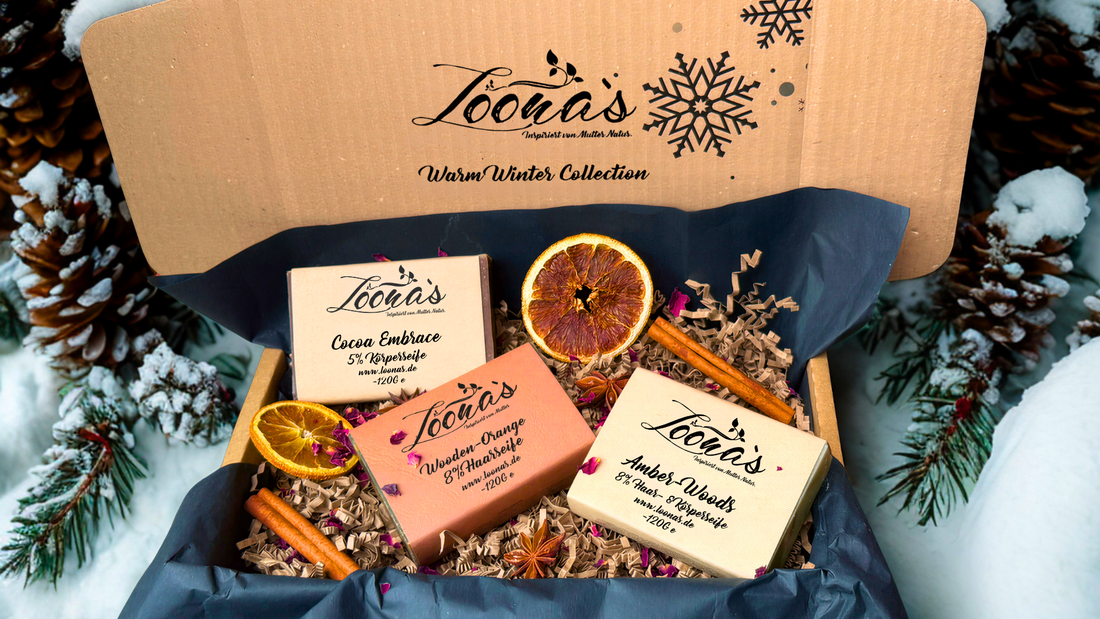NEU: Warm Winter Collection (3 Seifen als Geschenkbox)