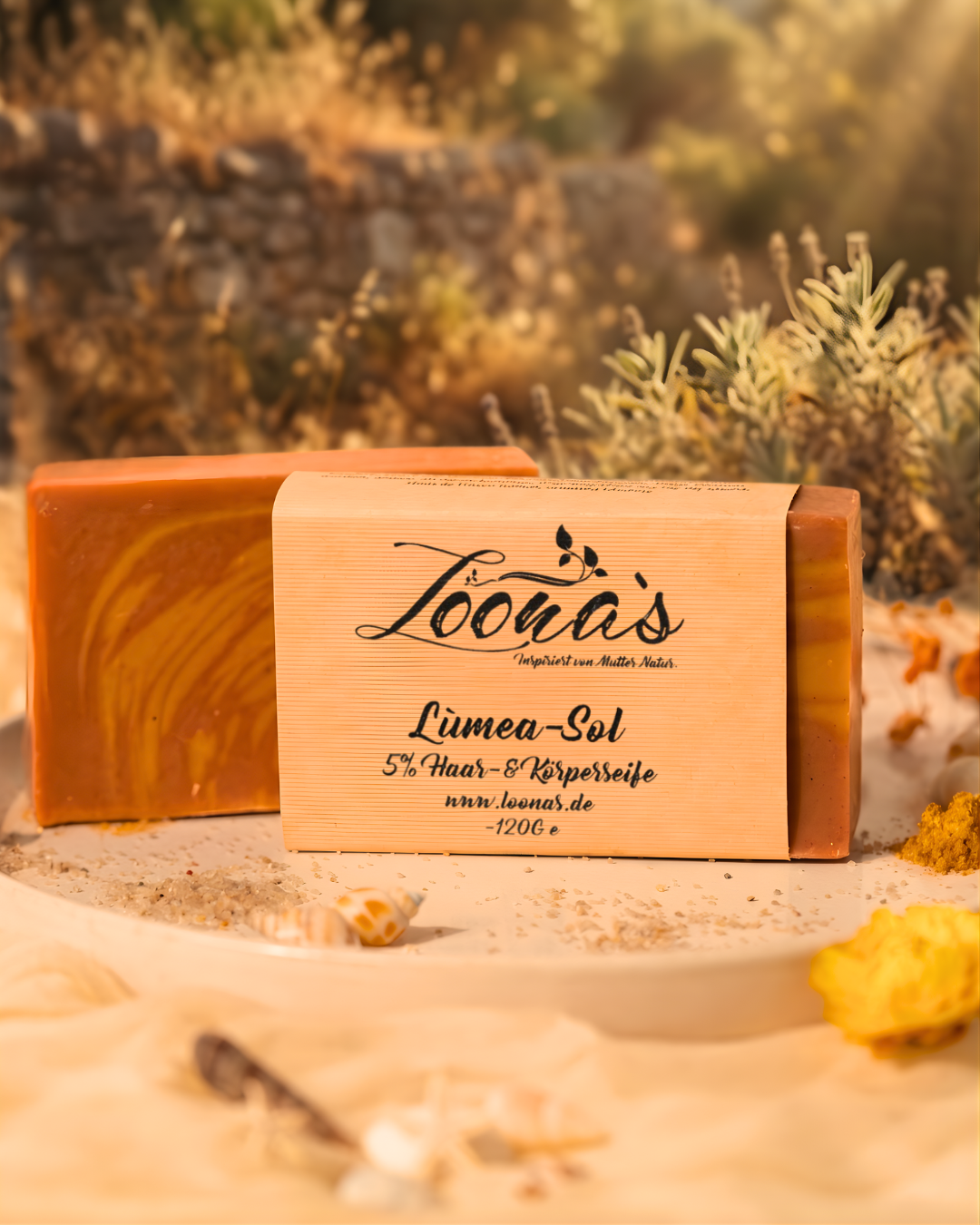 5% Lùmea Sol 2-in-1 Sommerseife (Frische &amp; Pflege)