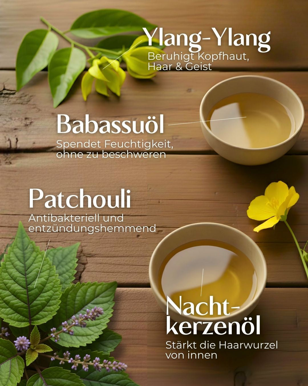 Natur-Seife für strapaziertes Haar mit Babassuöl