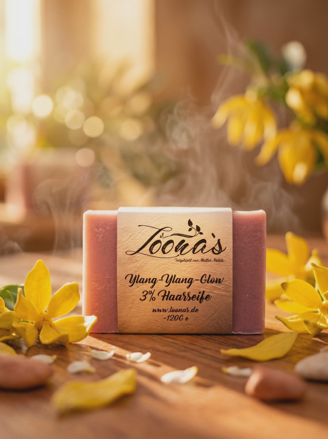 Ylang-Ylang & Patchouli Haarseife - Hero Video